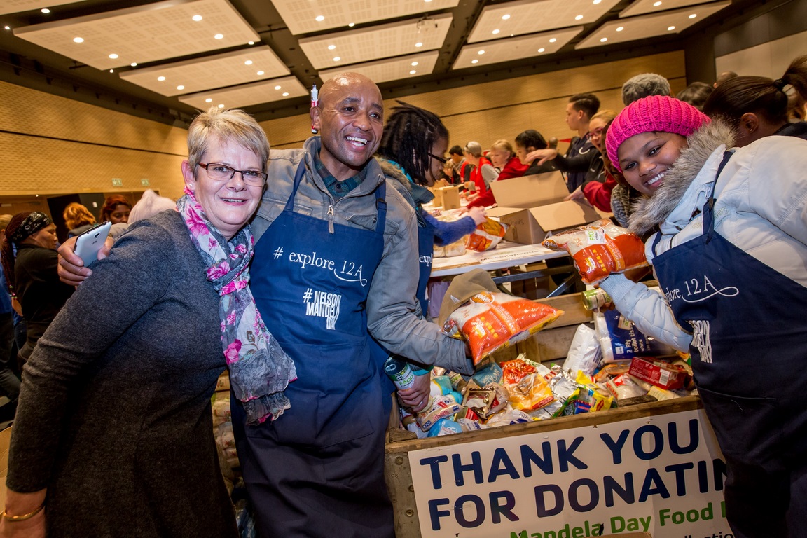 Mandela Day packing event 2 (Copy) 2018 Mandela Day Food Drive